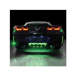 Corvette Rear Fascia/Exhaust LED Lighting Kit - RGB Bluetooth : C7 Stingray, Z51,Lighting