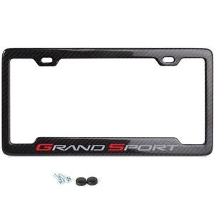 Corvette License Plate Frame - Carbon Fiber : C6 Grand Sport 2010 - 2013,Exterior