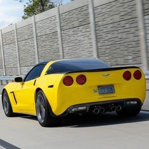 Corvette LW-Style Rear Spoiler - Carbon Fiber : 2005-2013 C6, Z06, ZR1, Grand Sport,Body Parts