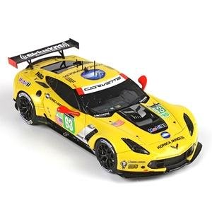 C7 Corvette Z06 C7.R Le Mans 24 Hour 2015 #63 - Die Cast 1:34,Accessories