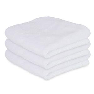 Liquid X Interior Cleaning Microfiber Towel : White w/ Silk Edges 16" x 16",Microfiber Towel