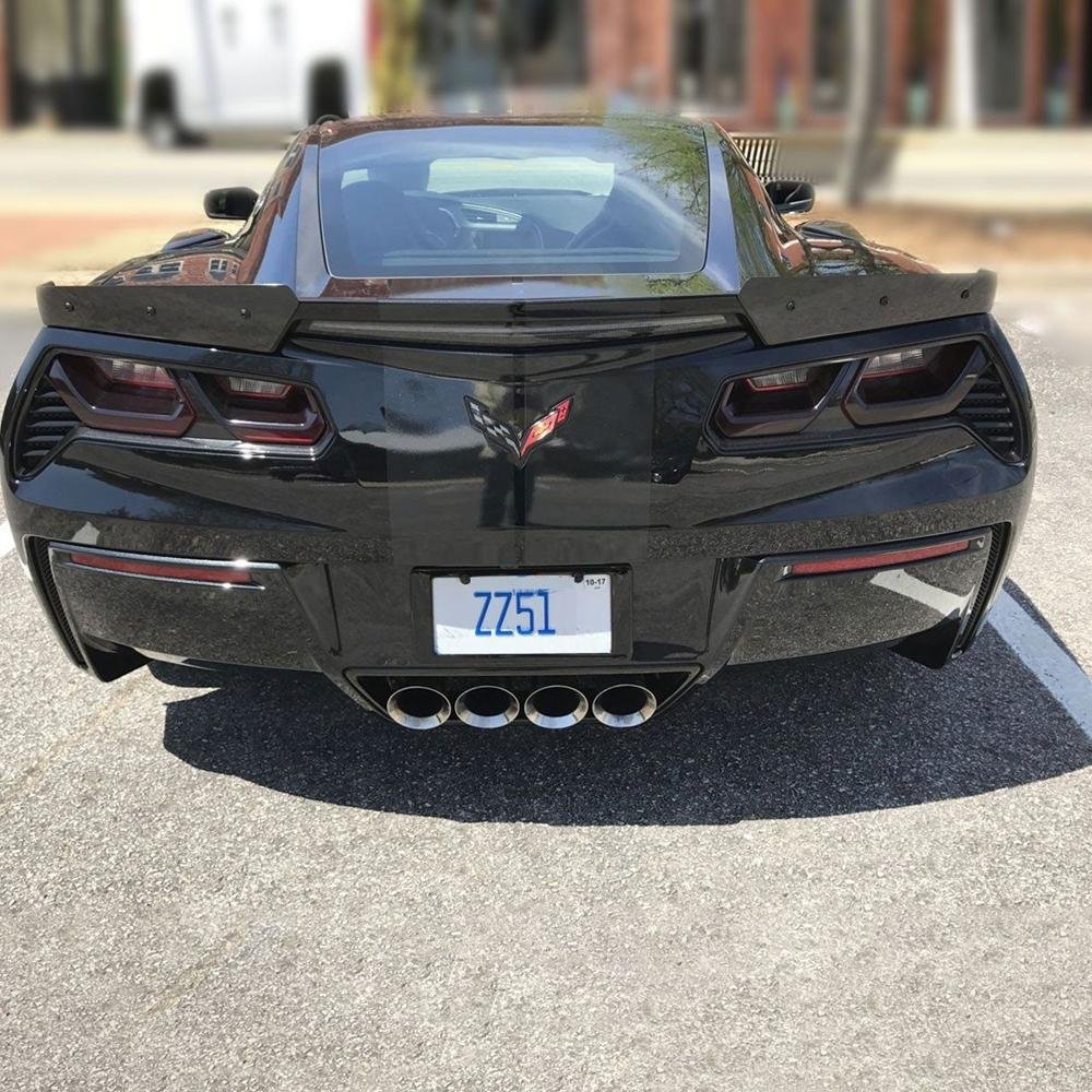 Corvette C7 Stingray: ACS Five1 Z51 Wicker Spoiler Conversion Bolt-On Kit,Body Parts