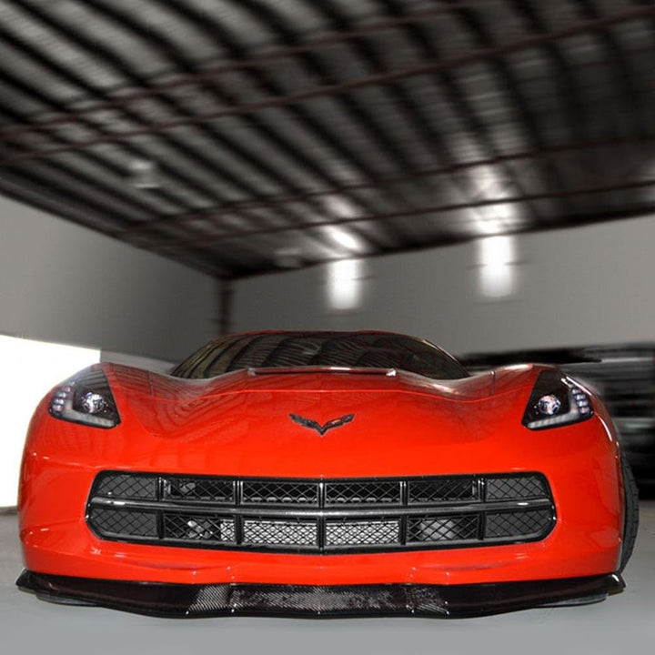 C7 Corvette Stingray Front Splitter - Carbon Fiber